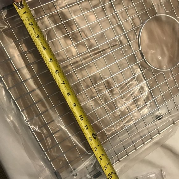 Serene Valley Sink Bottom Basin NDG2916C Centered Drain Stainless Steel NEW - Picture 7 of 11